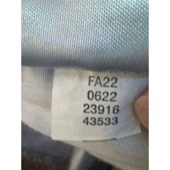 And Now This High Rise Button Fly Cropped Raw Hem Jeans Women Sz 24 Distressed - Picture 8 of 8